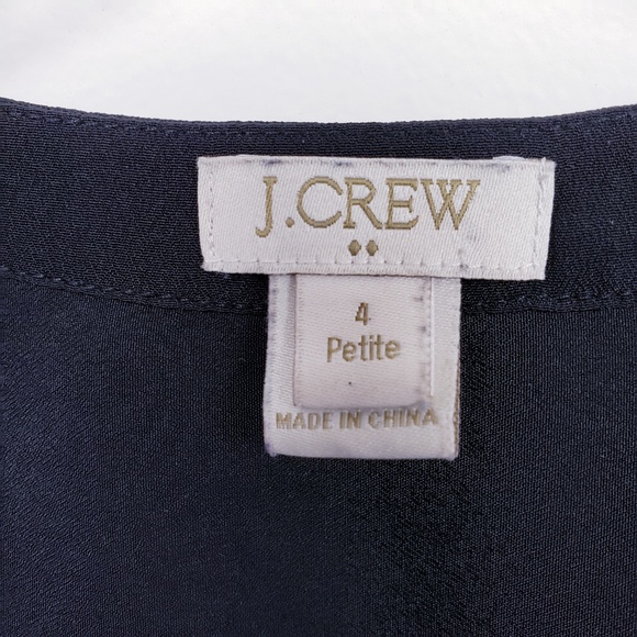 J. CREW sleeveless black top - Picture 4 of 6